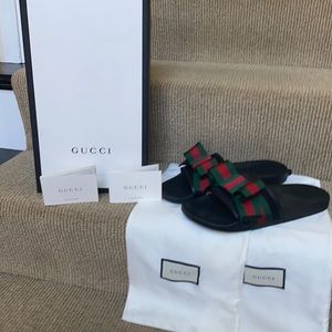GUCCI Slide sandal- sz 42